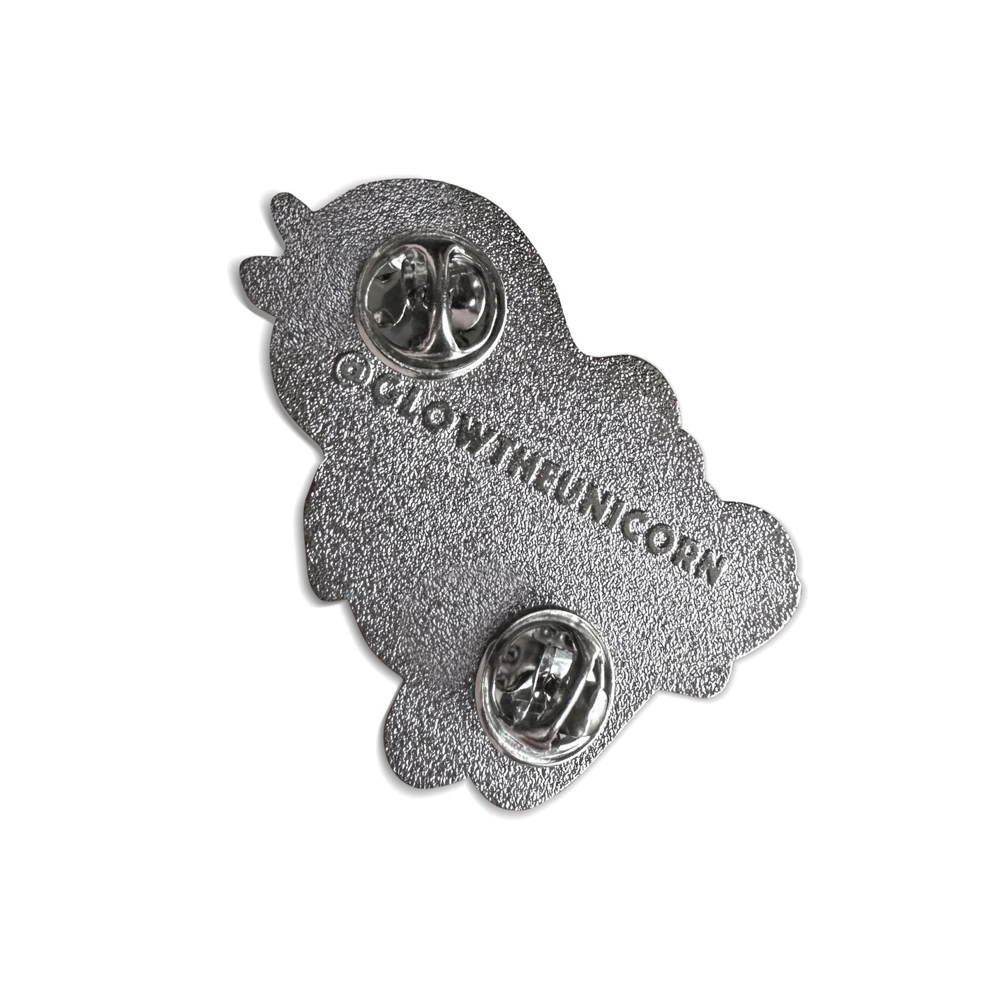 back of dark nickel pin