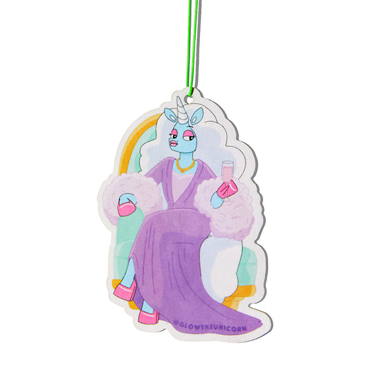 glow the unicorn in watermelon scented air freshener