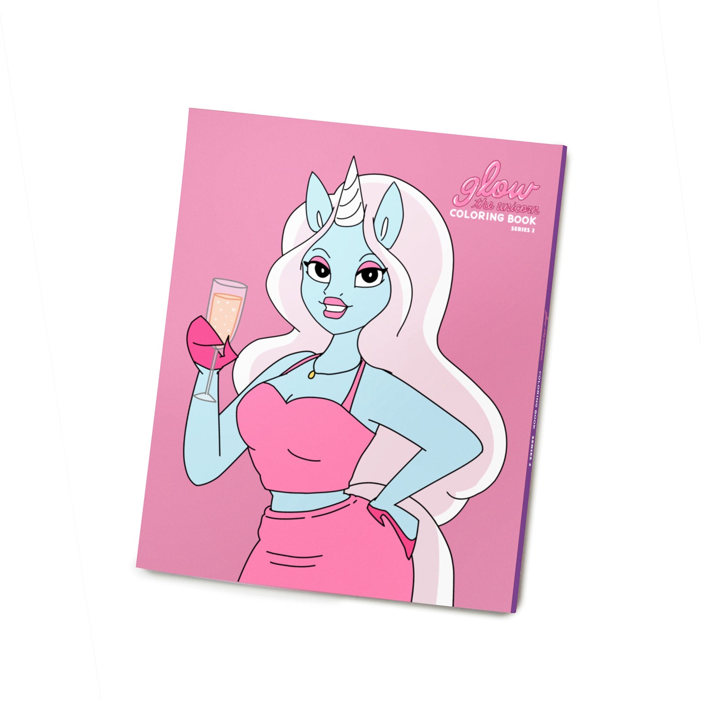 Glow The Unicorn Coloring Book (Series 2)