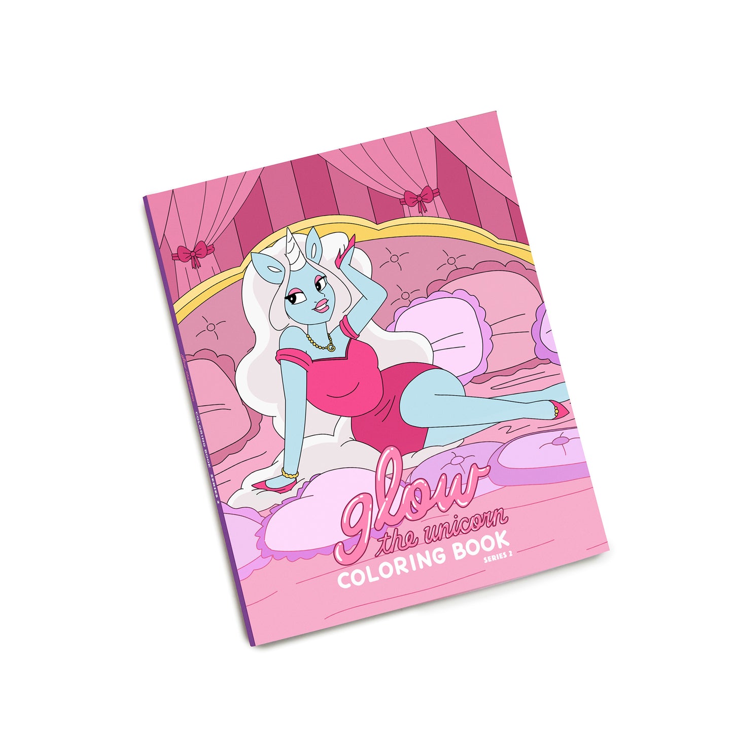 Glow The Unicorn Coloring Book (Series 2)