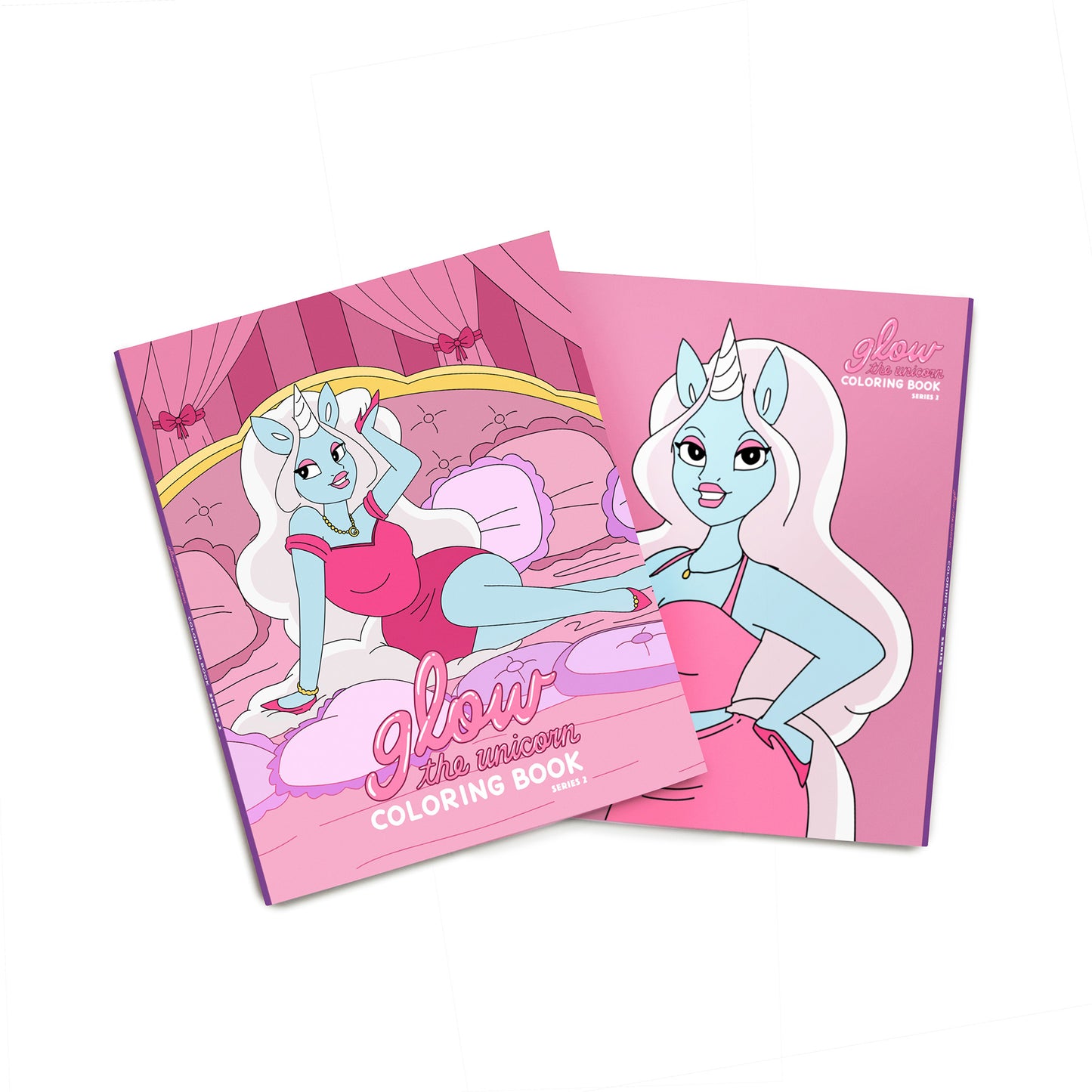 Glow The Unicorn Coloring Book (Series 2)