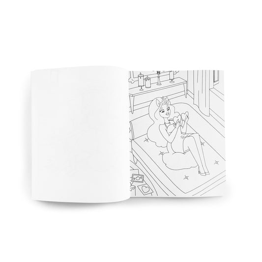 Glow The Unicorn Coloring Book (Series 2)