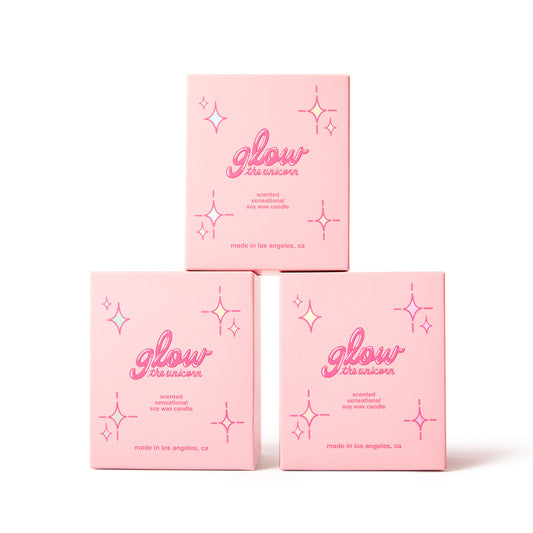 love glow trio candle box set