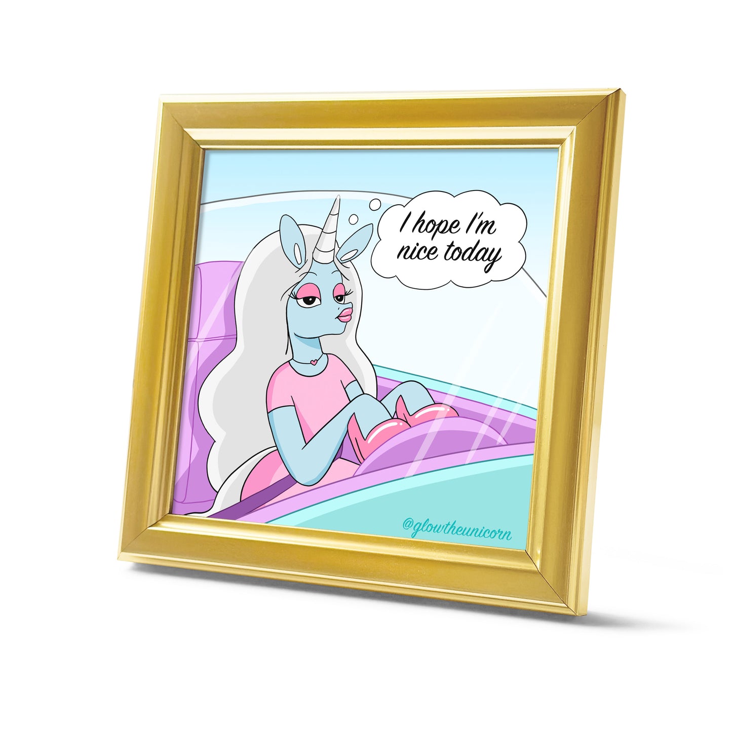 nice today framed angle 2 gold frame