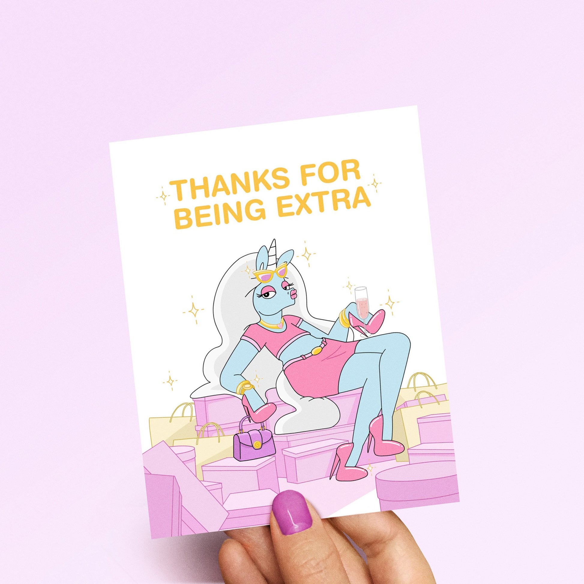 extra greeting card