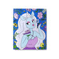unicorn back cover coloring book
