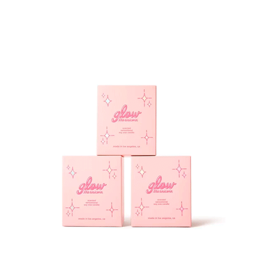 secret blind box candle by glow the unicorn