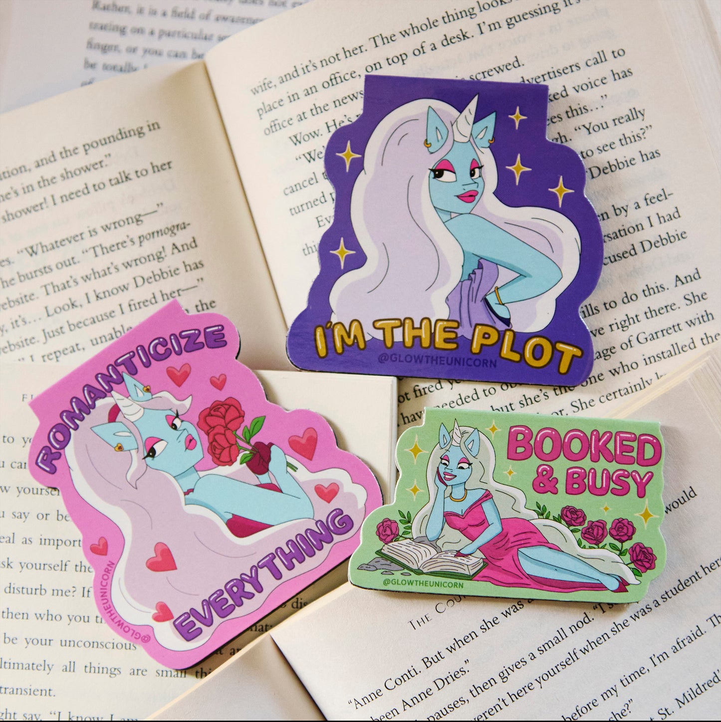 I'm The Plot Magnet Bookmark