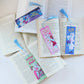 Booked & Busy Cardstock bookmark