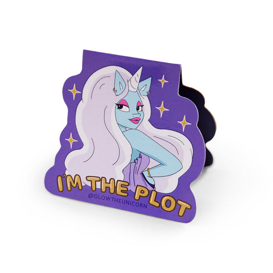 I'm The Plot Magnet Bookmark