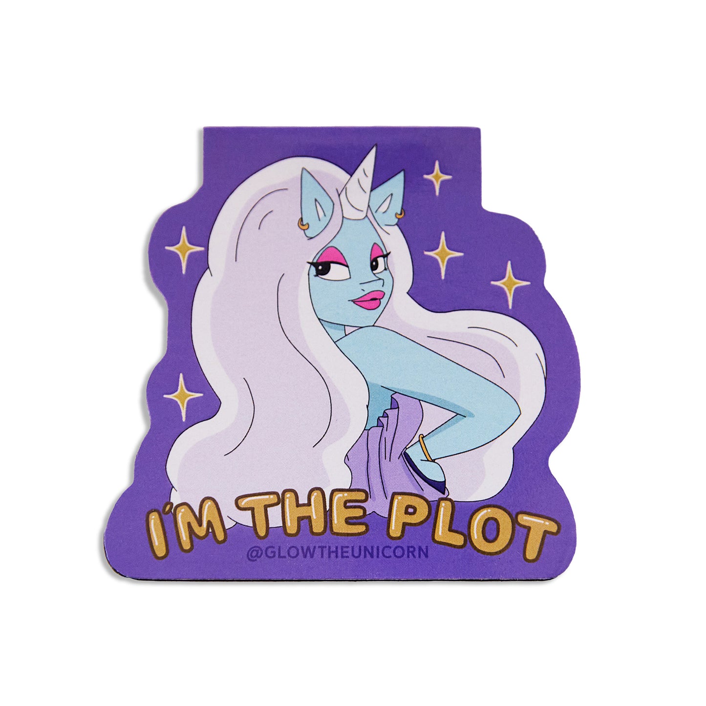 I'm The Plot Magnet Bookmark