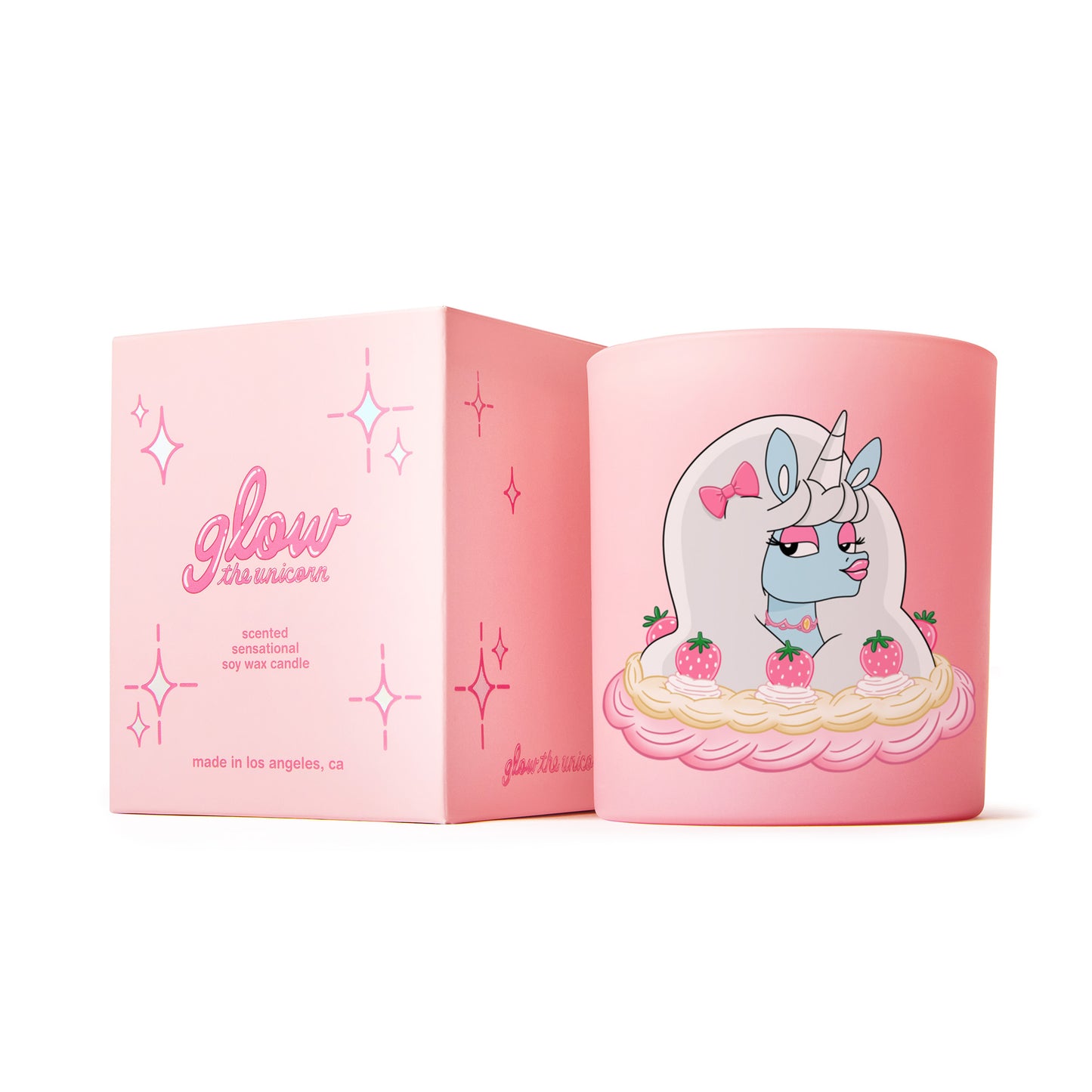 glow cake candle gift