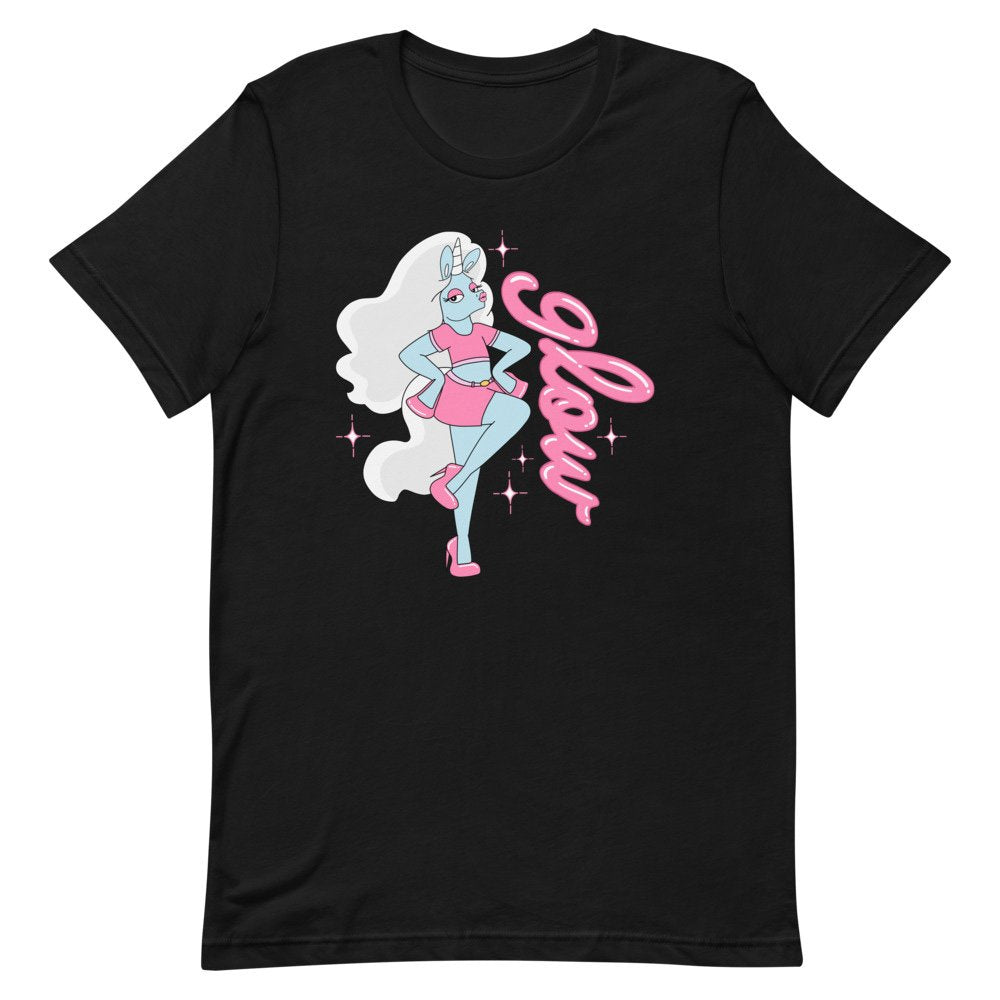 black unicorn fabulous tshirt